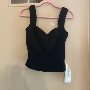 Dress the Population Structured Sweetheart Top NWT